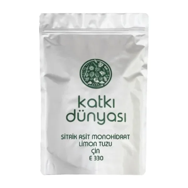 Katkı Dünyası Sitrik Asit Monohidrat (Limon Tuzu) Çin E330 5 KG