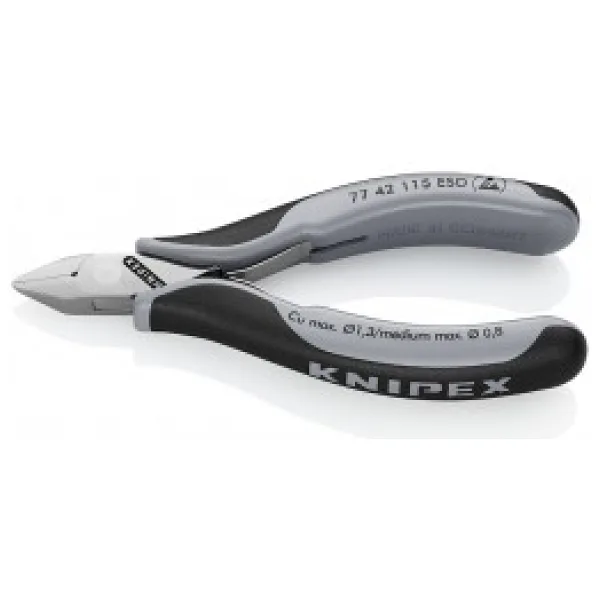 Knipex 77 42 115 ESD Elektonikçi Yan Keski