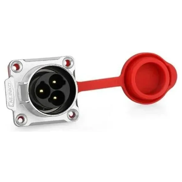 LP-24-C03SX-03-401 3-Pin Su Geçirmez Konnektör - Erkek