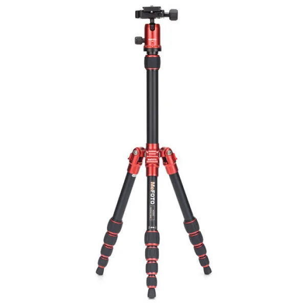 Mefoto A0350Q BackPacker Travel Kırmızı Tripod Kit