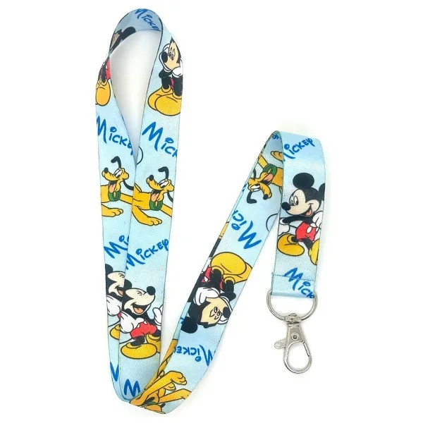 Mickey Mouse 7 Temalı Boyun İpi Kart Askısı