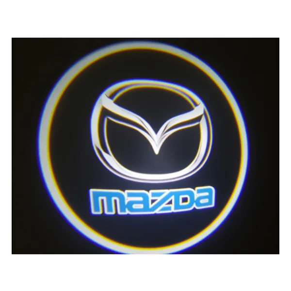 Mini Araçlar İçin Pilli Yapıştırmalı Kapı Altı Led Logo