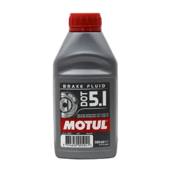 Motul Dot 5.1 500 ML Tam Sentetik Fren Hidrolik Yağı