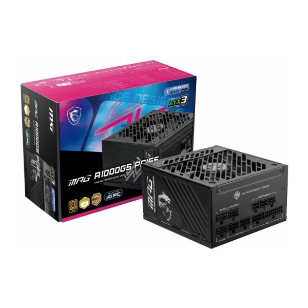 MSI MPG A1000GS Gen5.1 1000 W Power Supply