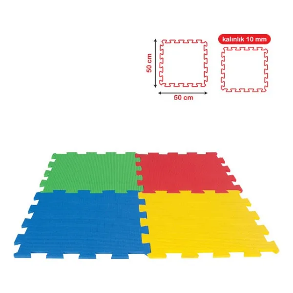 Omz 05-343 Eva Mat 50X50 10Mm Kız Erkek Çocuk Oyuncak Eğitici Oyuncaklar