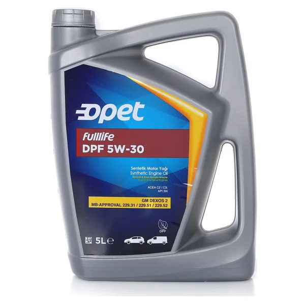 Opet Fulllife DPF 5W-30 5 lt Motor Yağı
