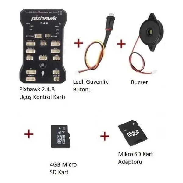 Pixhawk 2.4.8 Uçuş Kontrol Kartı Seti