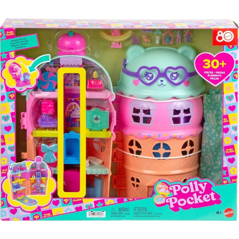 Polly Pocket Dondurma Evi Oyun Seti JFT91