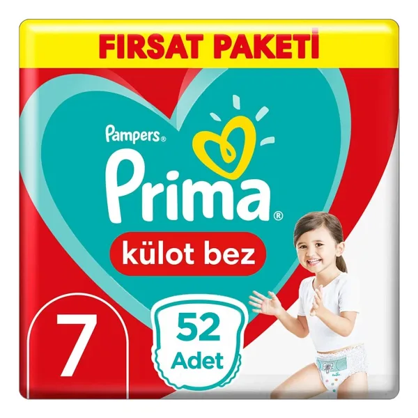 Prima 7 Numara XX Large 52'li Külot Bez