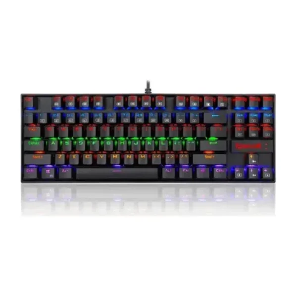 Redragon K552 Kumara Siyah RGB %75 TKL Red Switch Kablolu Mekanik Oyuncu Klavyesi