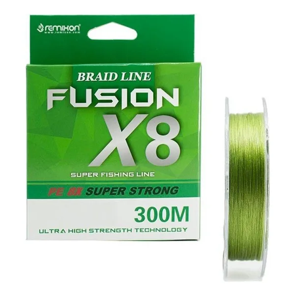 Remixon Fusion 8X 300 m 0.30 mm 20 kg Green İp Misina
