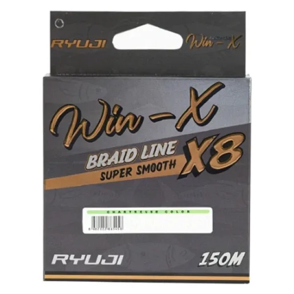 Ryuji Win-X 8X 150 m 0.18 mm 12.7 kg Chartreuse İp Misina