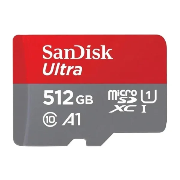SanDisk Ultra SDSQUAC-512G-GN6MN Class 10 UHS-I U1 A1 512 GB Micro SD Kart