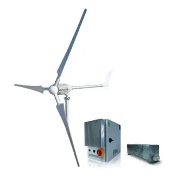 Set İ-2000W 48V Rüzgar Türbini + Wind Pro Şarj Kontrol Cihazı iSTA-BREEZE