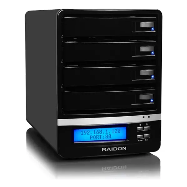 SL5640-LB2 ShareTANK SATA III 4 Yuvalı NAS 1 Gb Ethernet Depolama Ünitesi