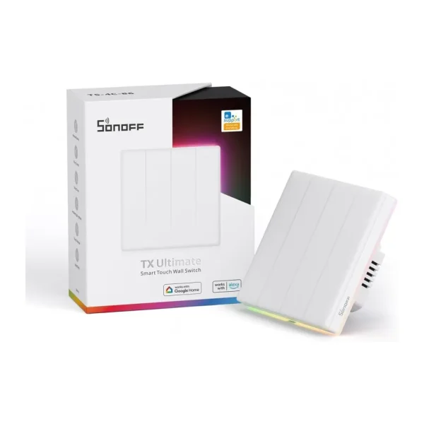 Sonoff TX Ultimate T5-4C 4 Kanallı Wi-Fi Akıllı Anahtar