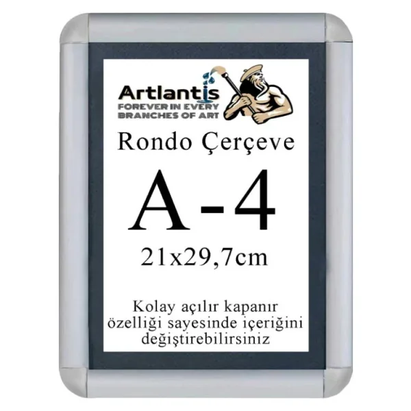 Tak Cikar Rondo Cerceve A4 21X30 Cm 1 Adet Acilir Kapanir Cerceve Ac Kapa Cerceve A4 Afis Cercevesi