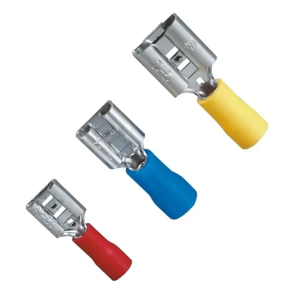 TFD - 1488 0.5-1.5mm2 Dişi Faston Tip İzoleli Kablo Ucu Kırmızı - 200 Adet