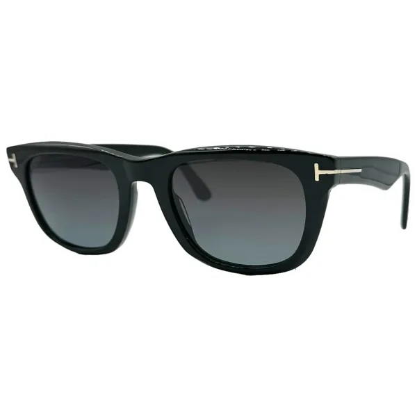 Tom Ford Kendel FT1076 01B Shiny Black-Smoke Erkek Güneş Gözlüğü