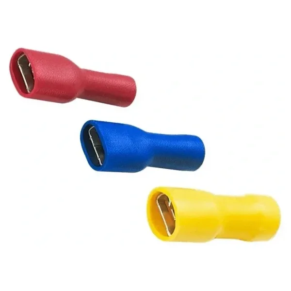 TPFD - 1288 0.5-1.5mm2 Tam İzoleli Dişi Faston Tip Kablo Ucu Kırmızı - 200 Adet