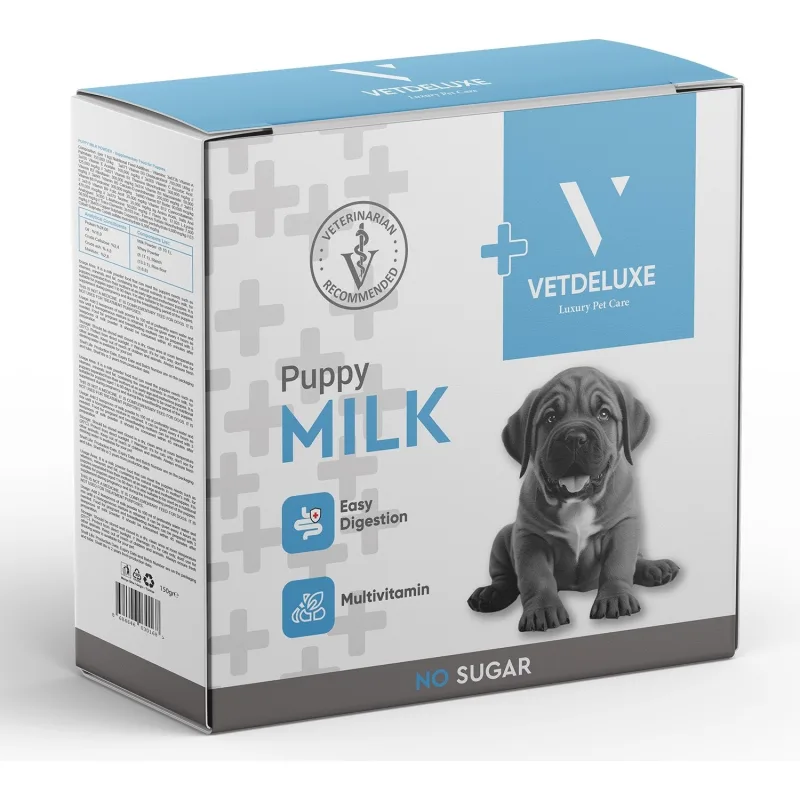 Vetdeluxe Puppy Milk 150 gr Taurinli Ve Vitaminli Köpek Süt Tozu