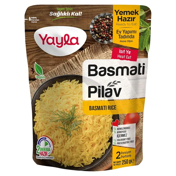 Yayla Basmati Pirinç Pilavı 250 gr