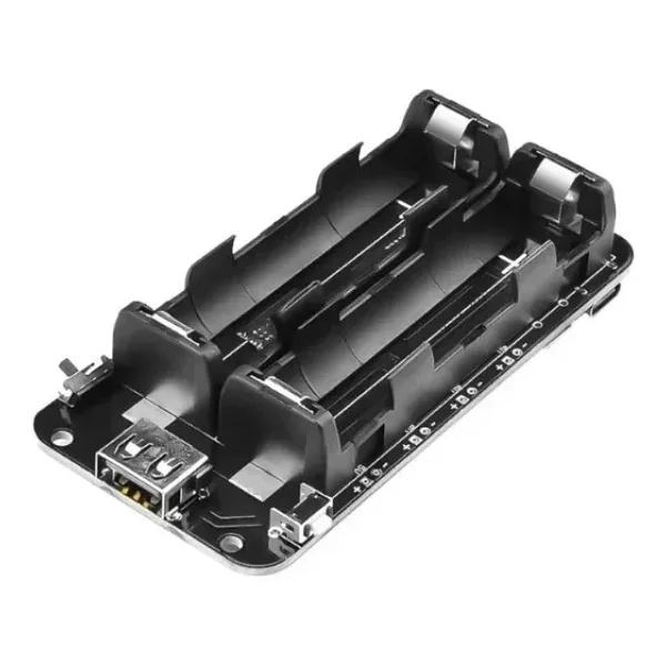 18650 Lityum Pil Yuvası V8 Mikro USB Şarj Modülü