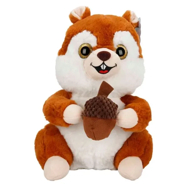 30 Cm Boyunda Yumuşak Dokulu Sevimli Peluş Sincap