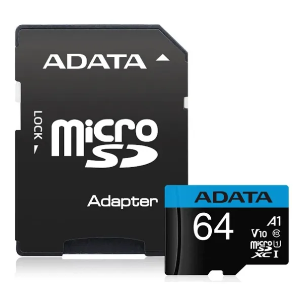 Adata Premier AUSDX64GUICL10A1-RA1 Class 10 UHS-I V10 64 GB Hafıza kartı