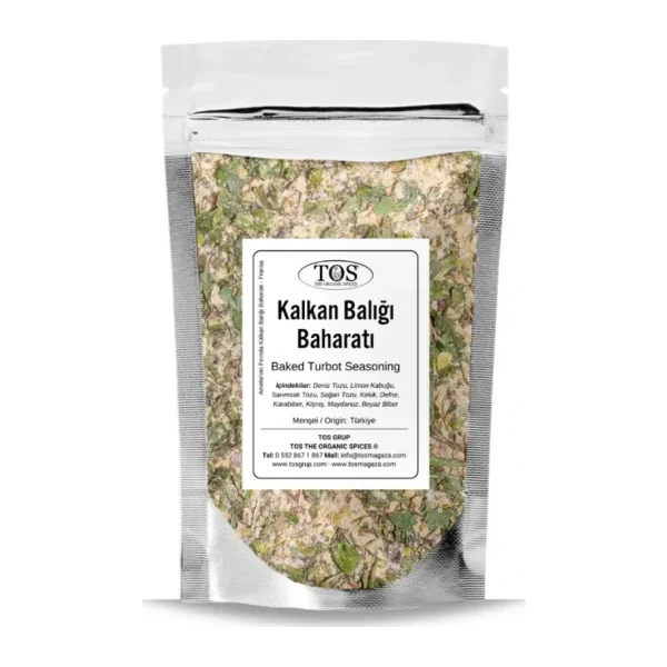 Amelie'nin Fırında Kalkan Balığı Baharatı 100 gr Amelie's Baked Turbot Seasoning