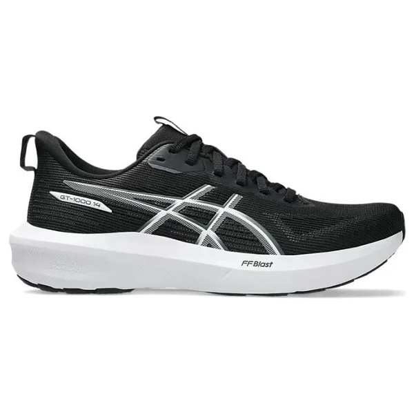 Asics GT-1000 14 1012B859-002 Siyah-Beyaz Kadın Koşu Ayakkabısı