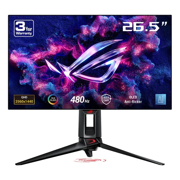 Asus ROG Swift PG27AQDP 27" 0.03 ms 2K Pivot 480 Hz OLED Oyuncu Monitörü