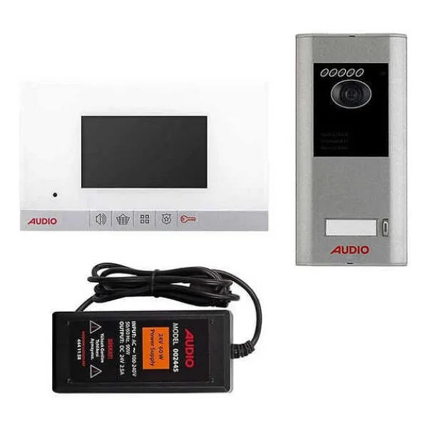 Audio 4.3" Bus Plus Görüntülü Mekanik Butonlu Handsfree Villa Set Diafon