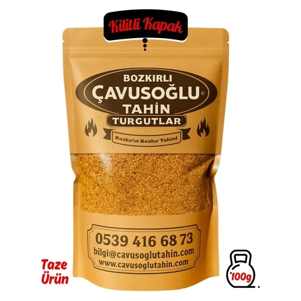 Bozkırlı Çavuşoğlu Odun Ateşinde Kavrulmuş Sarı Simitlik Susam 100g