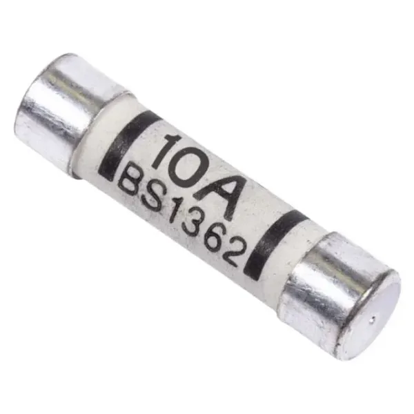 BS1362 10A 6x25mm Seramik Sigorta