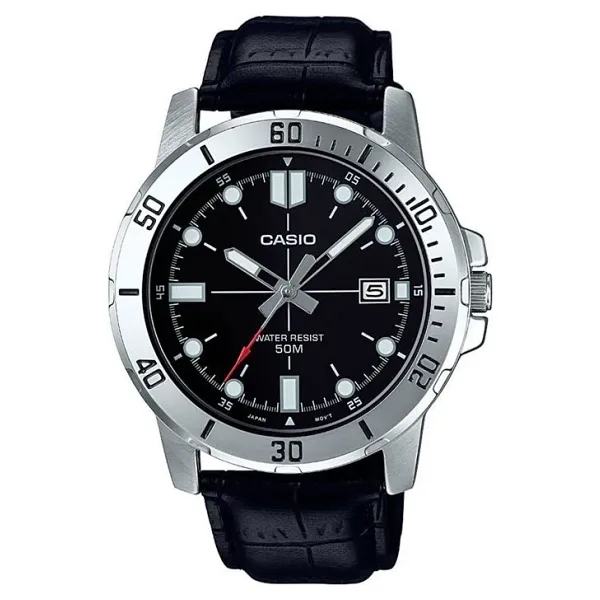 Casio Standart MTP-VD01L Deri Kordon Erkek Kol Saati