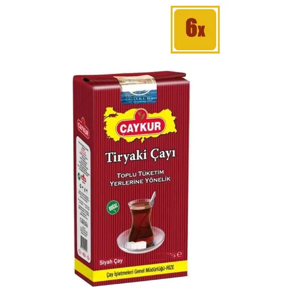 Çaykur Tiryaki 2 kg 6'lı Çay