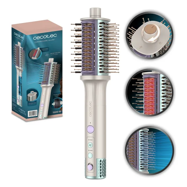 Cecotec Ceramiccare Allin1 Saç Düzleştirici Fırça