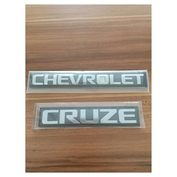 Chevrolet Cruze Bagaj Yazısı 2li Takım