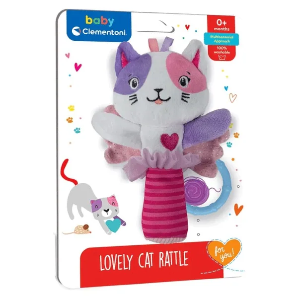 Clementoni Baby Sevimli Kedi Çıngırak 17653