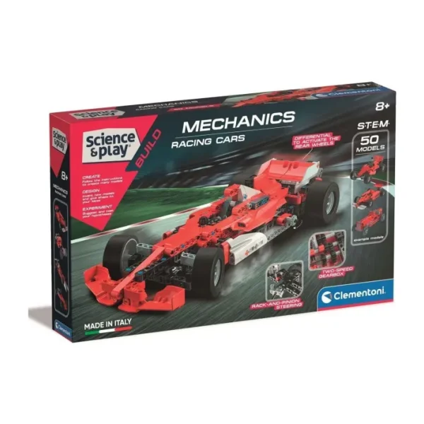 Clementoni Mekanik Laboratuvarı Yarış Arabaları Formula 1 80132