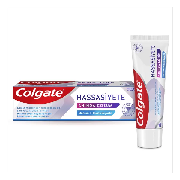 Colgate Hassasiyete Pro-Çözüm Beyazlatıcı 75 ml 4 Adet Florürlü Diş Macunu