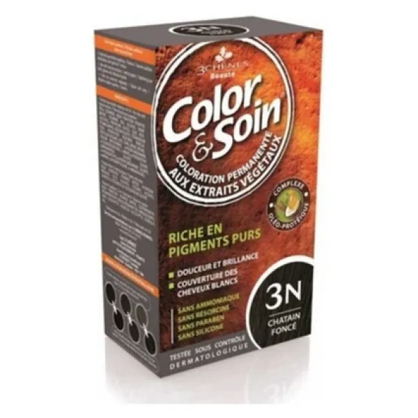 Color Soin Organik 3N Dark Chestnut Saç Boyası