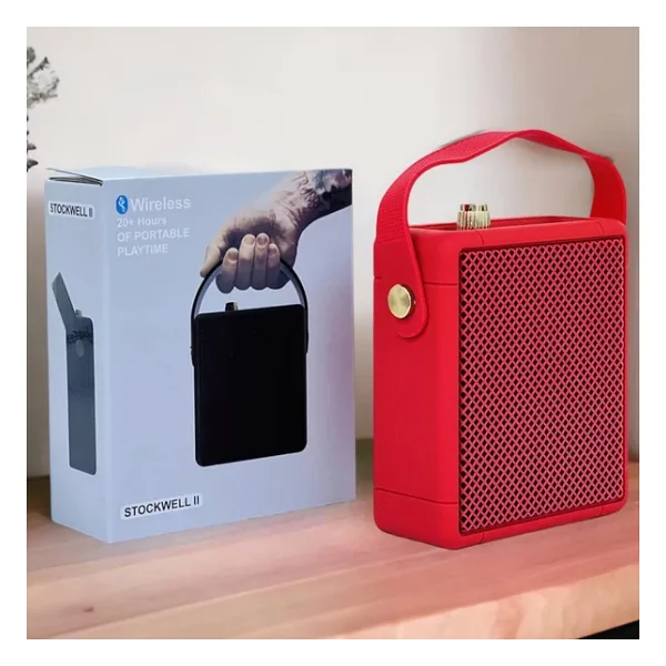 Coverzone Bluetooth Hoparlör Taşınabilir Portatif Hoparlör Taşıma Ipli Evde Ofisde Seyahatte Taitlde Kampda Kullanıma Uygun Stockwell Iı - Lacivert