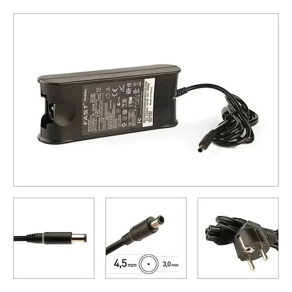 CUADP045 19.5V 4.62A 4.5*3.0mm Dell Uyumlu Notebook Adaptör
