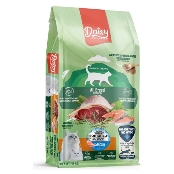 Daisy Premium Somonlu Kısırlaştırılmış Kedi Maması 12 Kg