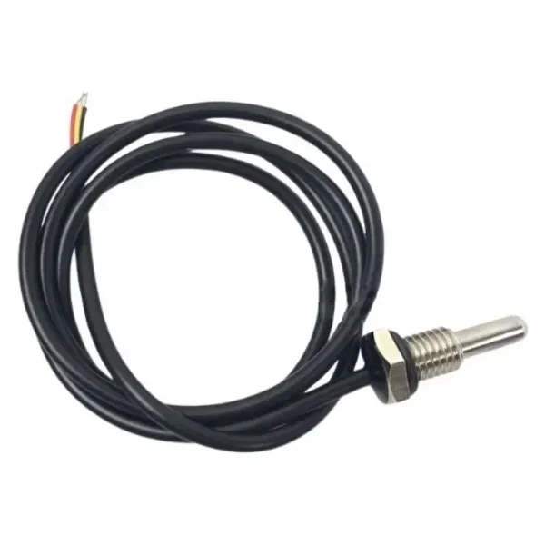 DS18B20 M10 Dijital Sıcaklık Sensörü - 1 Metre
