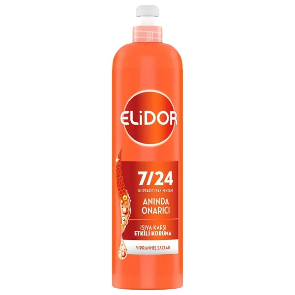 Elidor 7/24 Onarıcı Etki Şekillendirici 240 ml Saç Kremi