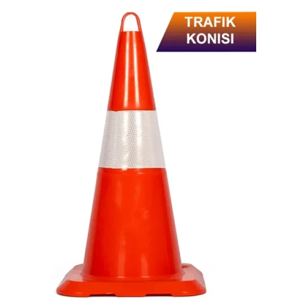 Evelux Trafik Yol Dubası Esnek Koni 90 Cm