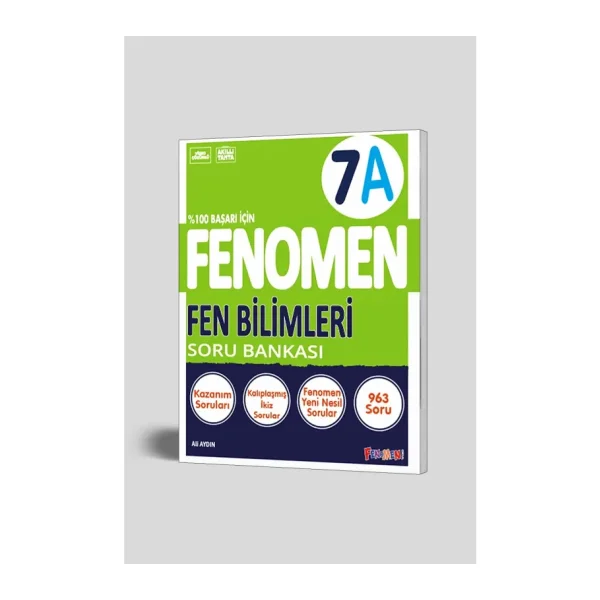 Fenomen Okul Yayınları 7. Sınıf Fen Bilimleri (A) Soru Bankası